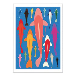Affiche 30x40 cm - Koi Gang - Rosi Feist
