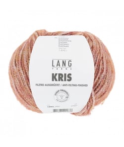 Pelote de laine KRIS - Lang Yarns 0007 Rose
