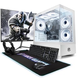 Vibox VI-214 PC Gamer Complet • 22 pouces Écran • Ryzen 3 3200G 4,0 GHz • Radeon Vega 8 • 16 Go RAM • 1 To SSD • Linux • WiFi