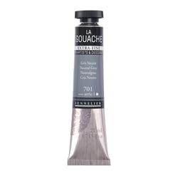 Gouache - Extra-fine - Gris neutre - 701 - Tube de 21ml - Sennelier