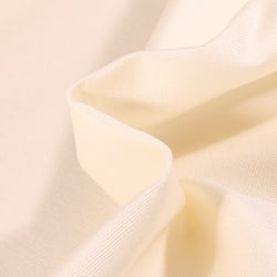 Tissu Toile extérieure uni Grande Largeur Dralon Ecru