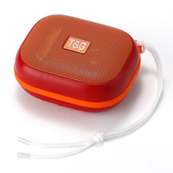 Mini Enceinte Bluetooth Portable Etanche IPX7 Son 3D Autonomie 5H Connexion TWS Rouge YONIS
