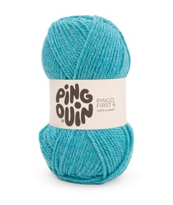 Pelote à Tricoter PINGO FIRST 6 - 100 g - Pingouin : Douceur, Polyvalence et Petit Prix Lagon Bleu