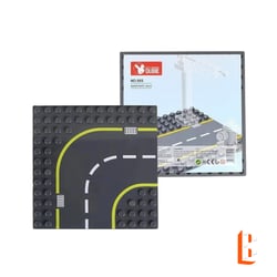 Jeux De Construction - Wange - Baby - La Plaque De Route Au Large Virage -