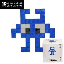 Kit mosaïque DIY pixel art - Monster - Bleu électrique