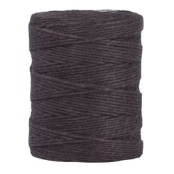 Fil de jute, 3fois, 3,5mm bobine 280m, brun foncé
