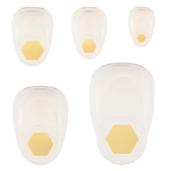Vaessen Creative Set de Perforatrices Hexagones 5pcs