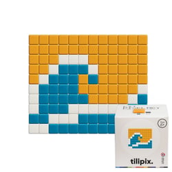 Kit mosaïque DIY pixel art - La vague - Mini