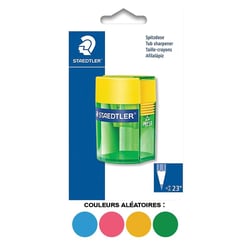 Taille-crayon - 1 trou - Avec réservoir - Plastique - Staedtler