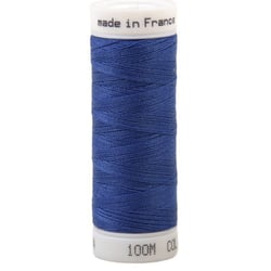Fil à coudre polyester 100m made in France - bleu palma 324