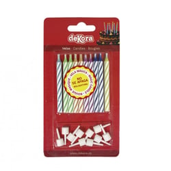 10 Bougies Magiques - Colorées