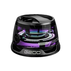 Mini Enceinte Bluetooth Avec Lumières RGB Et Son Immersif Noir YONIS