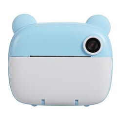 Appareil Photo Enfant Instantané 1080P Écran 2.4 Pouces Double Objectif Bleu YONIS