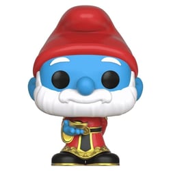 Les Schtroumpfs - Figurine POP! Grand Schtroumpf Édition Exclusive 9 cm - Funko