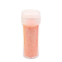 MégaCréa DIY - Tube paillettes biodégradables Saumon 9 g