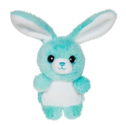 Peluche - Peluche Lapin cloudy 15 cm - bleu