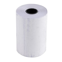 Bobine pour tickets de carte bancaire 57x40 mm - 2 plis chimique autonome 60g/m2. - Blanc - x 20 - Exacompta