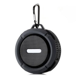 Enceinte Waterproof Bluetooth Portable IP65 Mains-Libres Son Haute Fidélité Noir YONIS