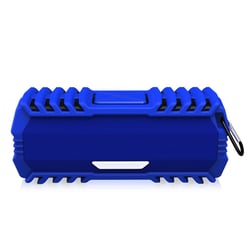 Enceinte Bluetooth Portable TWS Texturée Autonomie 5h Support Appels FM TF Bleu YONIS