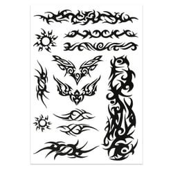 Tatouages éphémères - Tribal