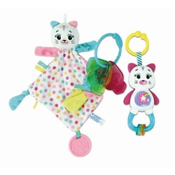 Clementoni - Coffret de naissance Chat - Rose