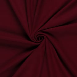 Tissu Drap de manteau  Cœur de Laine uni Bordeaux
