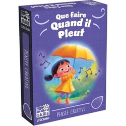Jeu de cartes S'occuper quand il pleut - Jeu Éducatif - LIFE SKILLS - Cartes illustrées