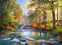 Puzzle 3000 pièces - Le Long de la Rivière - Castorland