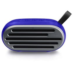 Mini Enceinte Bluetooth TWS Haut-Parleur Métal 4W Autonomie 7H Appel Mains-Libres FM Bleu YONIS