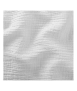 Tissu coton double gaze grande largeur 240 cm de 240 cm de largeur 0010 (blanc optique) vendu par 50 cm