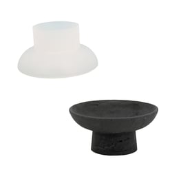 Moule en silicone - Bol rond avec pied 12,5 x 6,3cm