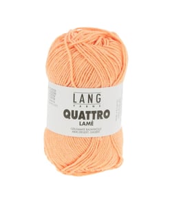 Fil à tricoter de coton QUATTRO LAME - Lang Yarns 27 Orange