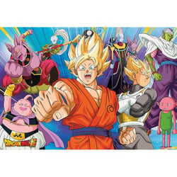 Puzzle dragon ball z : san goku - ginue - boo - piccolo 180 pieces - clementoni - 29755