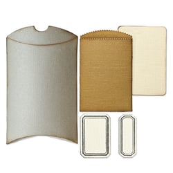 Matrices de découpe - Boîte oreiller - Dies Thinlits - Tim Holtz - Sizzix