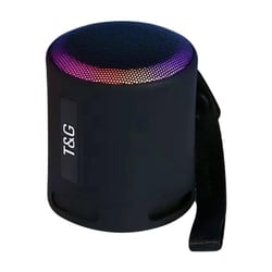 Enceinte Bluetooth Portable LED Multicolore Sans Fil Subwoofer Avec Lumière RGB Noir YONIS