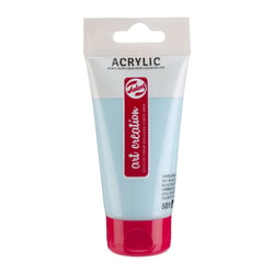 Tube de peinture acrylique Art Creation Talens 75ml bleu céleste clair