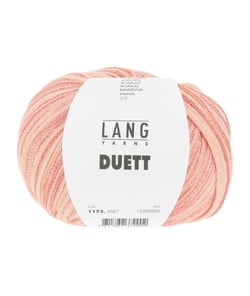 Fil à crocheter 100% Coton DUETT - Lang Yarns 27 Orange