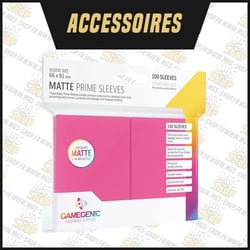 Gamegenic - Sleeves - 100 Sleeves - Prime MATTE - Rose