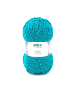 Fil à tricoter LISA PREMIUM UNI - Grundl 49 Vert