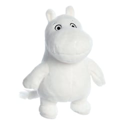 Peluche douce blanche 18 cm - Aurora