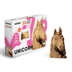 Cartonic® Sculpture-Puzzle 3D carton - Licorne
