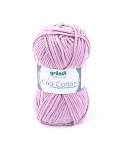 Pelote de Coton à tricoter KING COTTON - Grundl 29 Violet