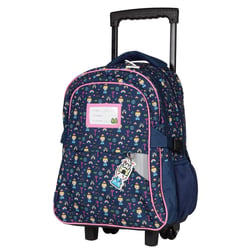 Sac à dos à roulettes KIP GIRL 2 compartiments - 43 CM Gaming Princesse