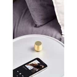 Lexon Mino Plus - Enceinte sans fil Bluetooth + autonomie 3 h - Jaune - Aluminium