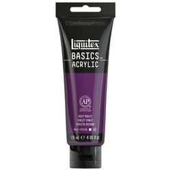Peinture Acrylique en tube violet foncé 118ml - Liquitex Basics