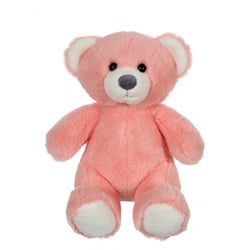 Peluche - Ours Trendy rose poudré, l'ours à câliner, 24 cm