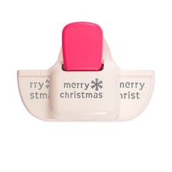 Vaessen Creative Perforatrice de Bordure Profond Merry Christmas