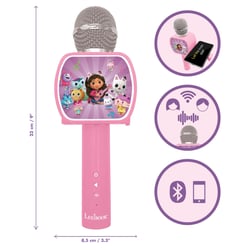 Micro Karaoké Sans Fil Gabby avec Enceinte Bluetooth - Lexibook