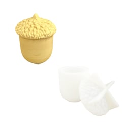 Moule en silicone 7,7cm x 8cm - Boîte à pommes de pin avec couvercle