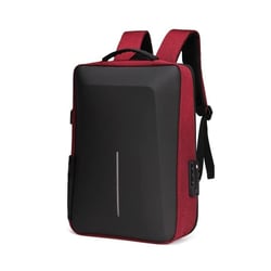 Sac À Dos Ordinateur Anti-Vol Étanche Avec Port USB Et Coque Rigide YONIS